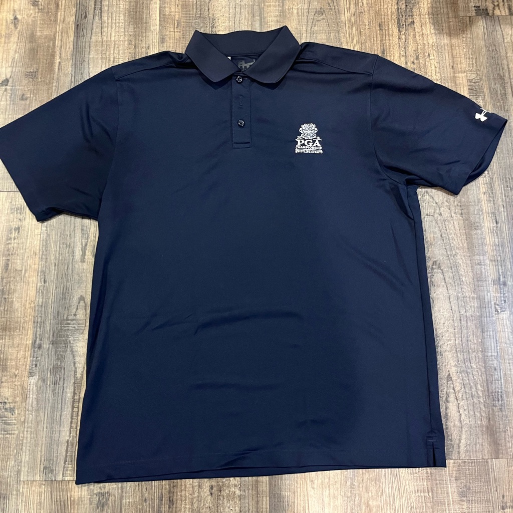 Under Armour Golf Polo  Whistling Straights 2015 Pga Championship Logo